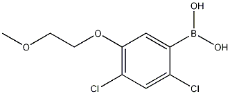 2,4-Dichloro-5-(2-methoxyethoxy)phenylboronic acid CAS#: 1256354-89-8