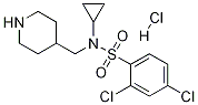 2,4-Dichloro-N-cyclopropyl-N-piperidin-4-ylMethyl-benzenesulfonaMide hydrochloride CAS#: 1353965-80-6