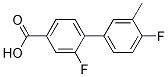 2,4'-Difluoro-3'-Methyl-[1,1'-biphenyl]-4-carboxylic acid CAS#: 1261926-23-1