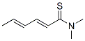 2,4-Hexadienethioamide, N,N-dimethyl- CAS#: 70367-71-4