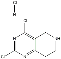2,4-dichloro-5,6,7,8-tetrahydropyrido[4,3-d]pyrimidine hydrochloride CAS#: 1208901-69-2