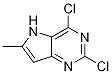 2,4-dichloro-6-Methyl-5H-pyrrolo[3,2-d]pyriMidine CAS#: 1196157-27-3