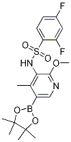 2,4-difluoro-N-(2-Methoxy-4-Methyl-5-(4,4,5,5-tetraMethyl-1,3,2-dioxaborolan-2-yl)pyridin-3-yl)benzenesulfonaMide CAS#: 1366131-40-9