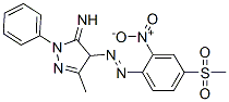 2,4-dihydro-5-methyl-4-[[4-(methylsulphonyl)-2-nitrophenyl]azo]-2-phenyl-3H-pyrazol-3-imine CAS#: 70528-91-5