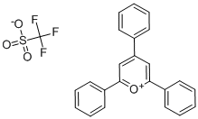 2,4,6-TRIPHENYLPYRYLIUM TRIFLUOROMETHANESULFONATE CAS#: 70962-62-8