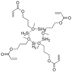 (2,4,6,8-tetramethylcyclotetrasiloxane-2,4,6,8-tetrayl)tetrakis(propane-1,3-diyl) tetraacrylate CAS#: 71550-64-6