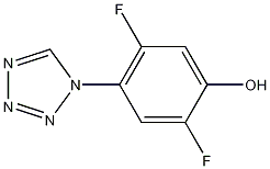 2,5-Difluoro-4-(1H-tetrazol-1-yl)phenol CAS#: 1255574-38-9