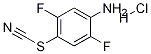 2,5-Difluoro-4-thiocyanatoaniline,HCl CAS#: 1150114-25-2