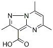 2,5,7-trimethylpyrazolo[1,5-a]pyrimidine-3-carboxylic acid(SALTDATA: FREE) CAS#: 1158269-53-4