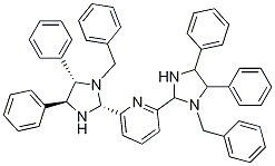 2,6-Bis[(2R,4S,5S)-1-benzyl-4,5-diphenyliMidazolidin-2-yl]pyridine CAS#: 1223020-29-8