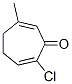 2,6-Cycloheptadien-1-one, 2-chloro-6-methyl- CAS#: 71964-30-2