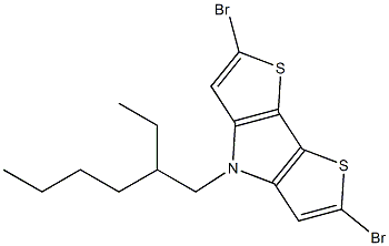 2,6-DibroMo-4-(2-ethylhexyl)-4H-dithieno[3,2-b:2',3'-d]pyrrole CAS#: 1250951-96-2