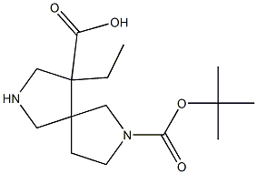 2,7-Diaza-spiro[4.4]nonane-2,9-dicarboxylic acid 2-tert-butyl ester 9-ethyl ester CAS#: 1357354-49-4