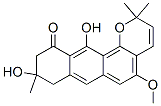 (+)-2,8,9,10-Tetrahydro-9,12-dihydroxy-5-methoxy-2,2,9-trimethyl-11H-anthra[1,2-b]pyran-11-one CAS#: 70322-87-1