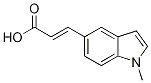 (2E)-3-(1-METHYL-1H-INDOL-5-YL)ACRYLIC ACID CAS#: 1228572-19-7