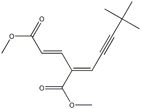 (2E,4E)-4-(4,4-DiMethyl-2-pentyn-1-ylidene)-2-pentenedioic Acid 1,5-DiMethyl Ester CAS#: 1176744-66-3