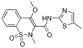 2H-1,2-Benzothiazine-3-carboxaMide, 4-Methoxy-2-Methyl-N-(5-Methyl-2-thiazolyl)-, 1,1-dioxide CAS#: 1391051-96-9