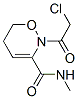 2H-1,2-Oxazine-3-carboxamide, 2-(chloroacetyl)-5,6-dihydro-N-methyl- (9CI) CAS#: 70236-00-9