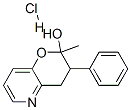 2H-Pyrano[3,2-b]pyridin-2-ol,3,4-dihydro-2-methyl-3-phenyl-,hydrochloride(9CI) CAS#: 71094-40-1