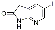 2H-Pyrrolo[2,3-b]pyridin-2-one,1,3-dihydro-5-iodo- CAS#: 1160112-78-6