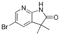 2H-Pyrrolo[2,3-b]pyridin-2-one,5-broMo-1,3-dihydro-3,3-diMethyl- CAS#: 1263280-06-3
