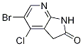 2H-Pyrrolo[2,3-b]pyridin-2-one,5-broMo-4-chloro-1,3-dihydro- CAS#: 1190316-24-5