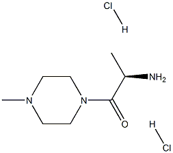 (2R)-2-AMino-1-(4-Methyl-1-piperazinyl)-1-propanone 2HCl CAS#: 1258405-40-1