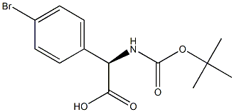 (2R)-2-[(TERT-BUTOXY)CARBONYLAMINO]-2-(4-BROMOPHENYL)ACETIC ACID CAS#: 1228570-47-5