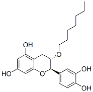 (2R-trans)-2-(3,4-dihydroxyphenyl)-3-(heptyloxy)-3,4-dihydro-2H-1-benzopyran-5,7-diol CAS#: 71628-07-4