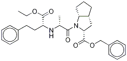 [2R,3ar,6aR]-1-[(2(R)-2-[[(1R)-1-Ethoxycarbonxyl)-3-phenylpropyl]amino]-1-oxopropyl]octahydrocyclopenta[6]pyrrole-2-carboxylic Acid, Benzyl Ester CAS#: 1356847-95-4