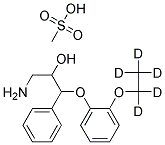 (2RS,3RS)-1-AMINO-3-(2-ETHOXY-D5-PHENOXY)-2-HYDROXY-3-PHENYLPROPANE, METHANESULFONATE SALT CAS#: 1216592-04-9