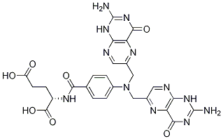 (2S)-2-[[4-[Bis[(2-aMino-4-oxo-1,4-dihydropteridin-6-yl)Methyl]aMino]benzoyl]aMino]pentanedioic Acid CAS#: 1391068-26-0