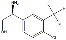 (2S)-2-AMINO-2-[4-CHLORO-3-(TRIFLUOROMETHYL)PHENYL]ETHAN-1-OL CAS#: 1213059-76-7
