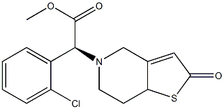 (2S)-Methyl 2-(2-chlorophenyl)-2-(2-oxo-7,7a-dihydrothieno[3,2-c]pyridin-5(2H,4H,6H)-yl)acetate CAS#: 1147350-75-1