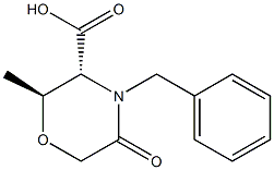 (2S,3R)-2-Methyl-5-oxo-4-(phenylMethyl)-3-Morpholinecarboxylic acid CAS#: 1268474-69-6