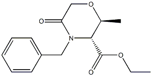 (2S,3R)-2-Methyl-5-oxo-4-(phenylMethyl)-3-Morpholinecarboxylic acid ethyl ester CAS#: 1268474-70-9