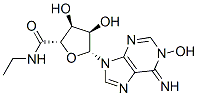 (2S,3S,4R,5R)-N-ethyl-3,4-dihydroxy-5-(1-hydroxy-6-imino-purin-9-yl)ox olane-2-carboxamide CAS#: 72209-27-9