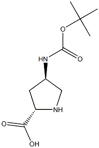 (2S,4R)-4-((tert-butoxycarbonyl)aMino)pyrrolidine-2-carboxylic acid CAS#: 1279034-98-8