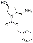 (2S,4S)-Benzyl 2-(aminomethyl)-4-hydroxy-pyrrolidine-1-carboxylate CAS#: 1229421-27-5