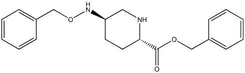 (2S,5R)-benzyl 5-(benzyloxyamino)piperidine-2-carboxylate CAS#: 1171080-44-6