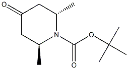 (2S,6S)-2,6-Dimethyl-4-oxo-piperidine-1-carboxylic acid tert-butyl ester CAS#: 1268816-80-3