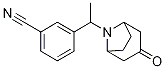 3-(1-(3-Oxo-8-azabicyclo[3.2.1]octan-8-yl)ethyl)benzonitrile CAS#: 1263286-48-1