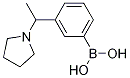 3-(1-Pyrrolidinoethyl)phenylboronic acid CAS#: 1256355-44-8