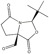 3-(1,1-diMethylethyl)dihydro-1,5-dioxo-(3R,7aR)-1H,3H-Pyrrolo[1,2-c]oxazole-7a(5H)-carboxaldehyde CAS#: 1214741-19-1
