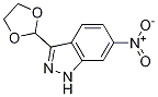 3-(1,3-dioxolan-2-yl)-6-nitro-1H-indazole CAS#: 1082041-31-3