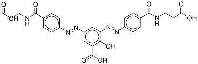 3-[(1E)-2-[4-[[(2-carboxyethyl)aMino]carbonyl]phenyl]diazenyl] Balsalazide CAS#: 1242567-11-8
