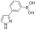 [3-(1H-Pyrazol-3-yl)phenyl]boronic acid CAS#: 1238377-35-9