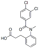 3-[2-[(3,4-dichlorobenzoyl)-methyl-amino]phenyl]propanoic acid CAS#: 72502-99-9