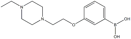 (3-(2-(4-ethylpiperazin-1-yl)ethoxy)phenyl)boronic acid CAS#: 1334331-78-0