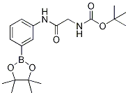 3-[2-(Boc-amino)acetamido]benzeneboronic acid pinacol ester, 97% CAS#: 1257651-17-4